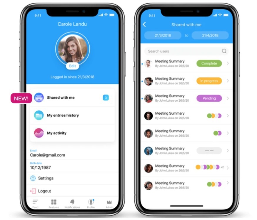 Connecteam smartphone AIR Mail June 2026