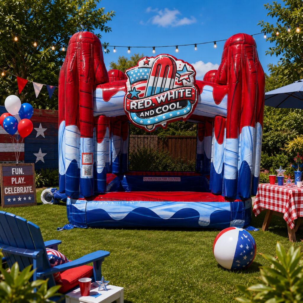 Red White and Cool Big BrightAI Getting the Most BANG From Your Red, White, & Blue Inflatable Units