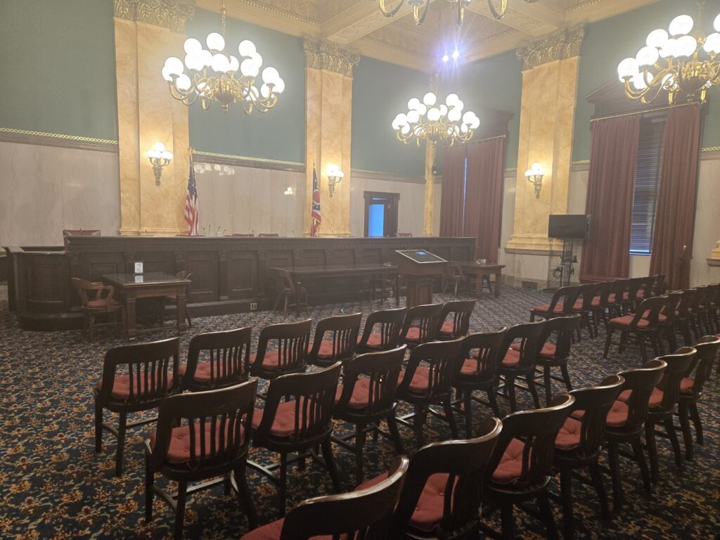 ohio senate chambers HB433 Successfully Passes Ohio Senate and Moves Fee Restructuring Forward