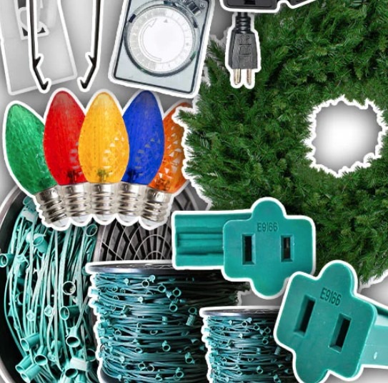 LGLS Christmas Light Supplies Professional Christmas Light Installation Provides Additional Season Income
