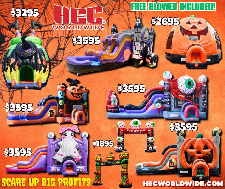 HEC Halloween Inventory 2026 Marketing Strategy Sets Your Business Up For Success & Unique Inventory Creates Showstopping Rental Results