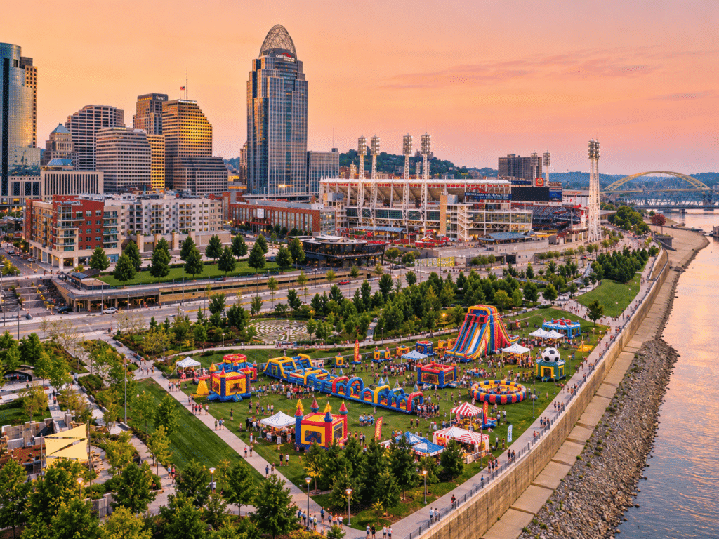 Cincinnati Sunset Carnival by the River AIR Mail October 2026
