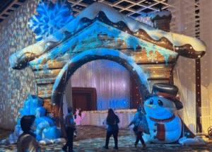 Winter Entry Arch T’was The Night Before Christmas